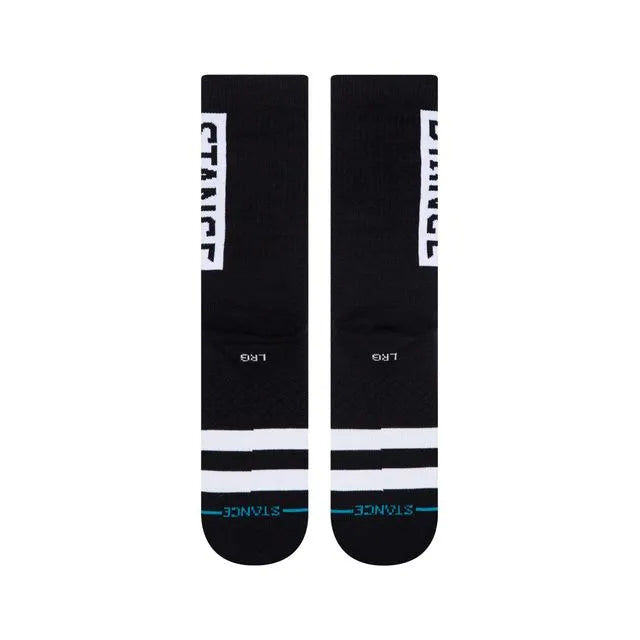 Meia Stance OG Preta - Único