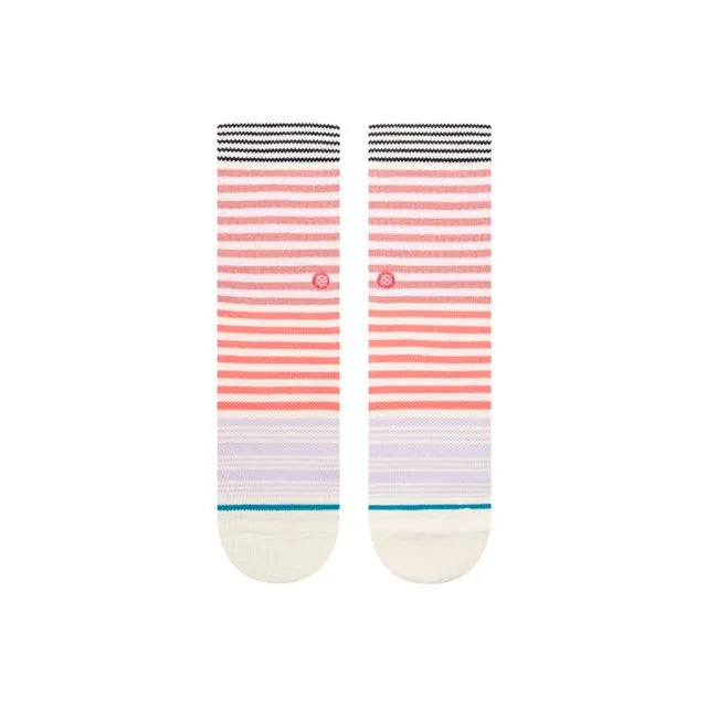 Meia Stance Sunshine Stripe Kids Branca - Único