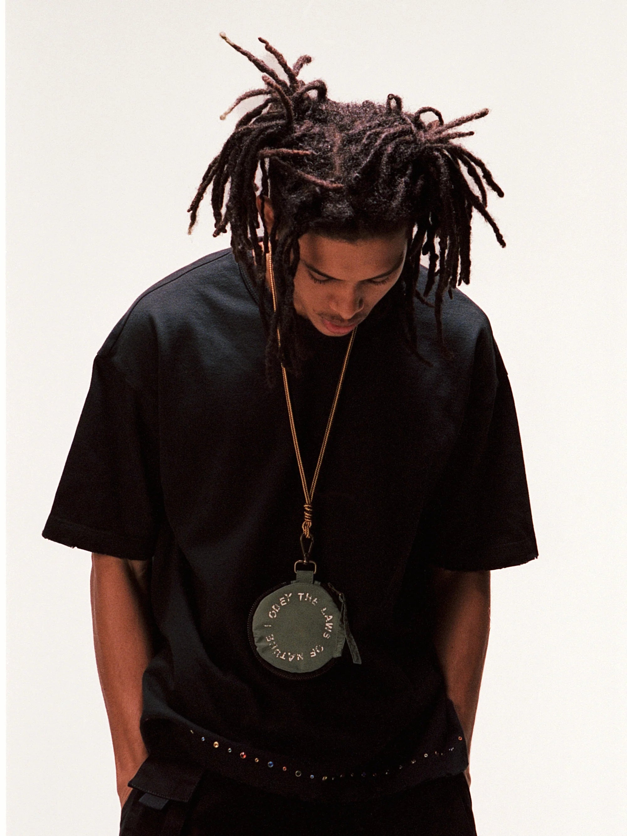 Camiseta Piet Gems Distressed "Black"