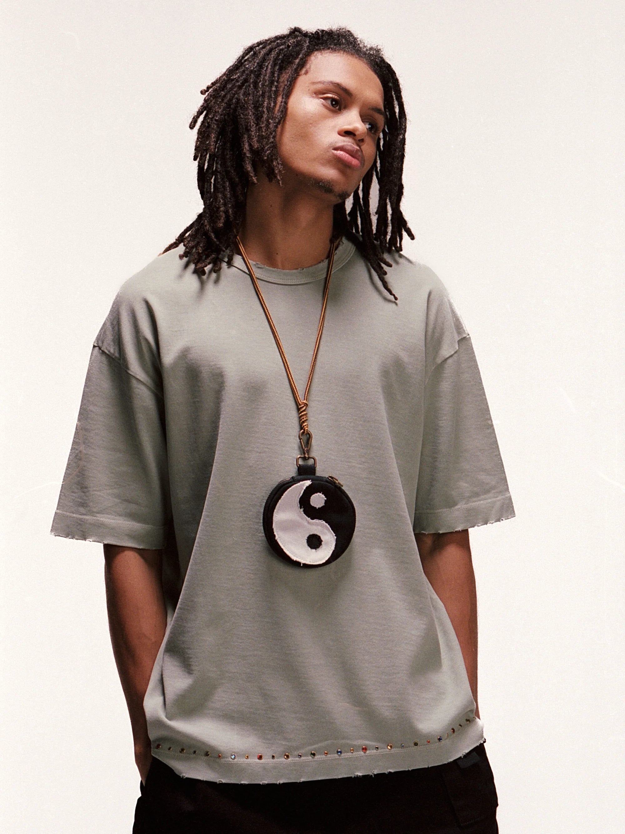Camiseta Piet Gems Distressed "Olive"