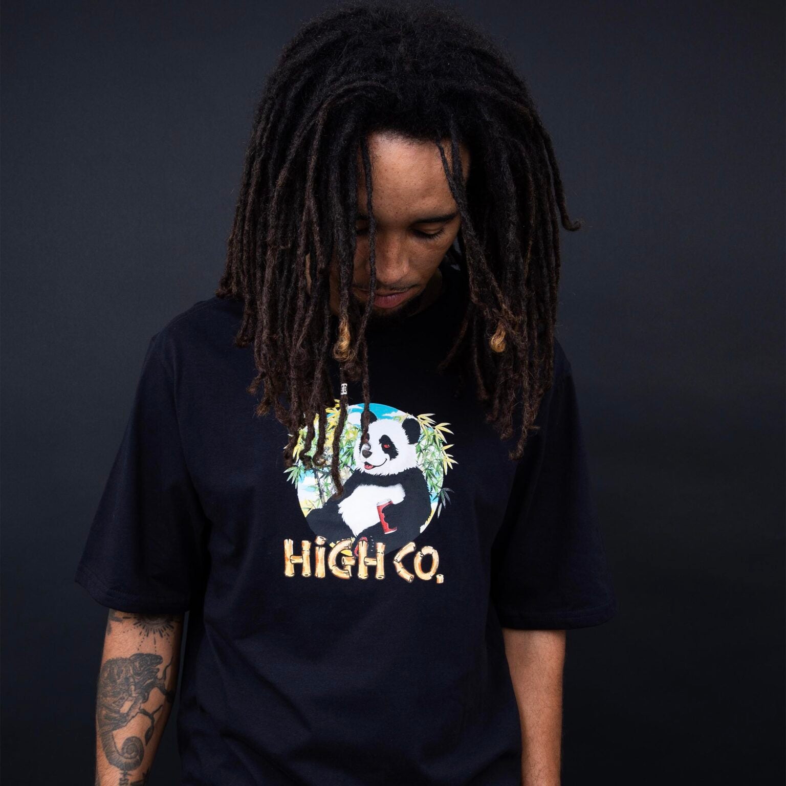 Camiseta High Panda "Black"