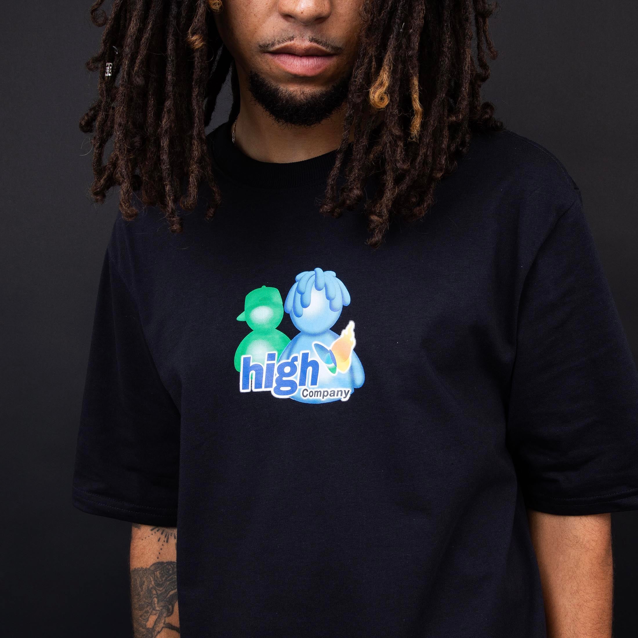 Camiseta High Messenger "Black"