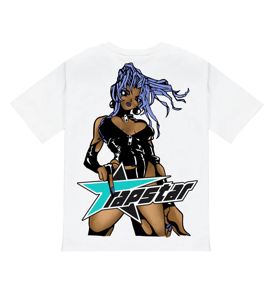 Camiseta Trapstar "Rockstar White"