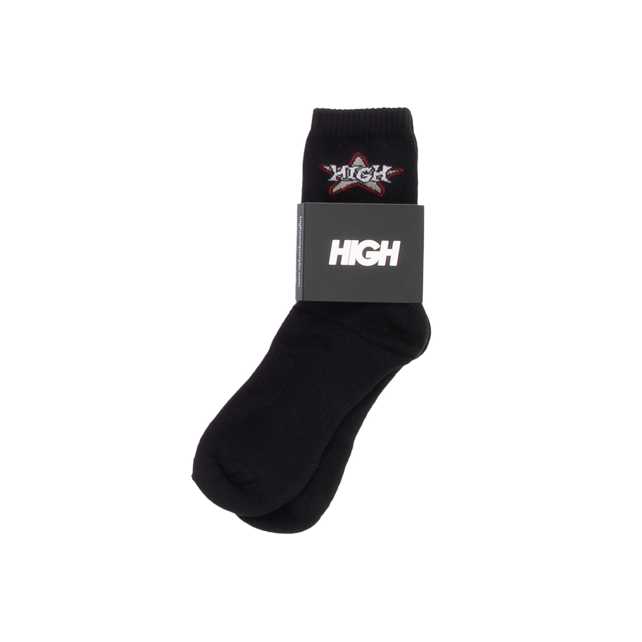 Meia High Socks Blink "Black"