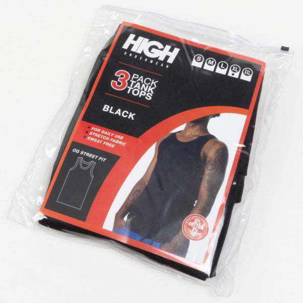 Tank Top High Pack "Black"