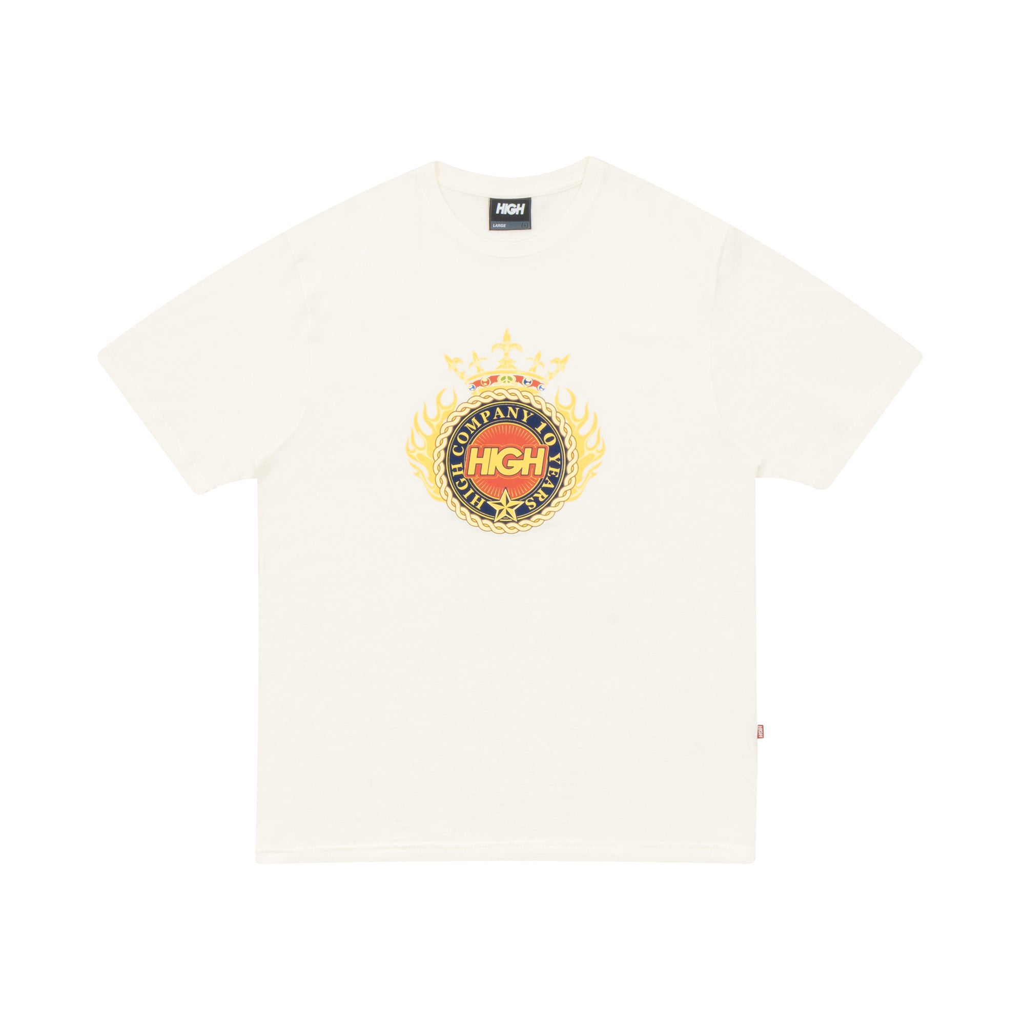Camiseta High "10 Years Medal" White