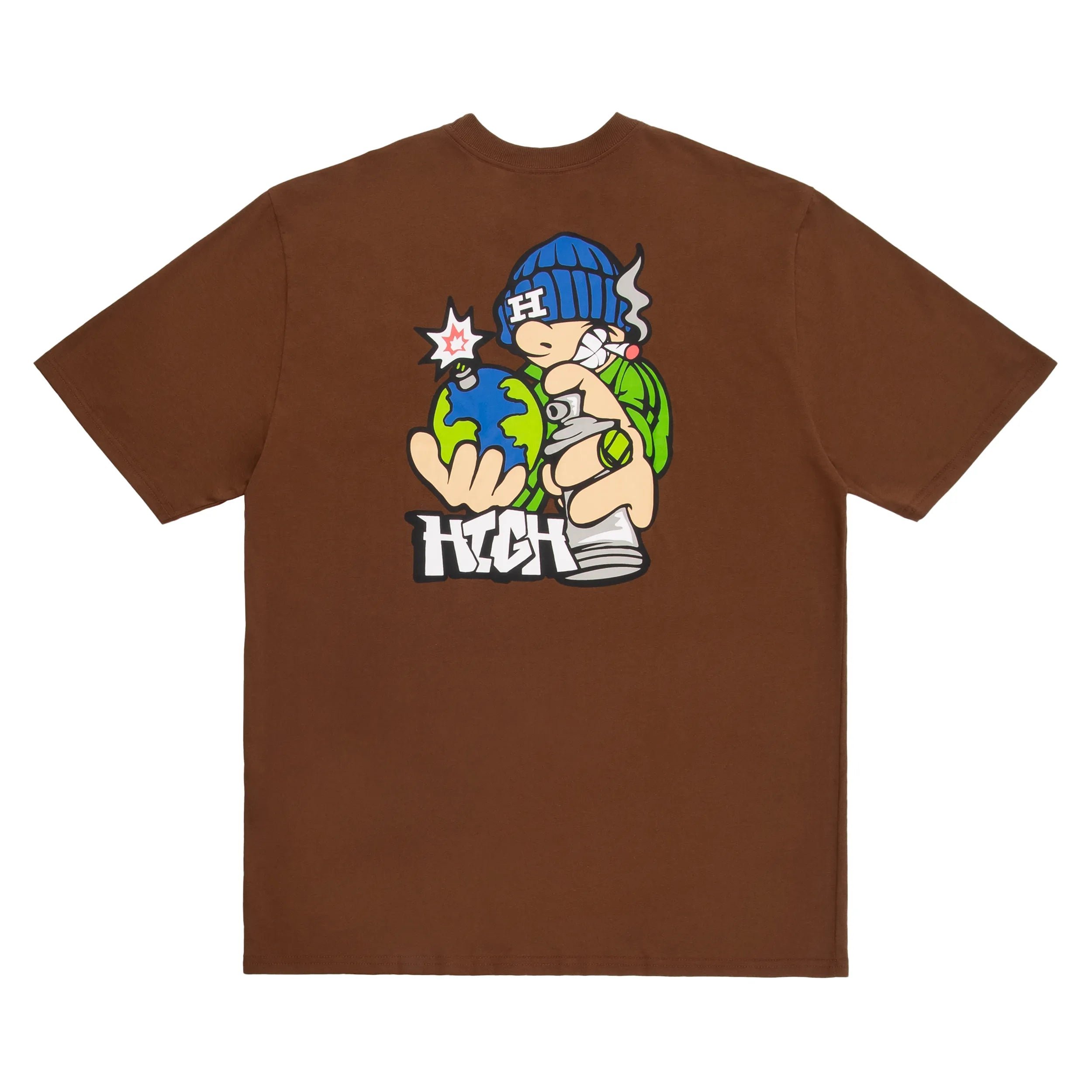 Camiseta High Rebel "Brown"