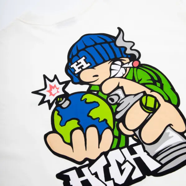 Camiseta High Rebel "White"