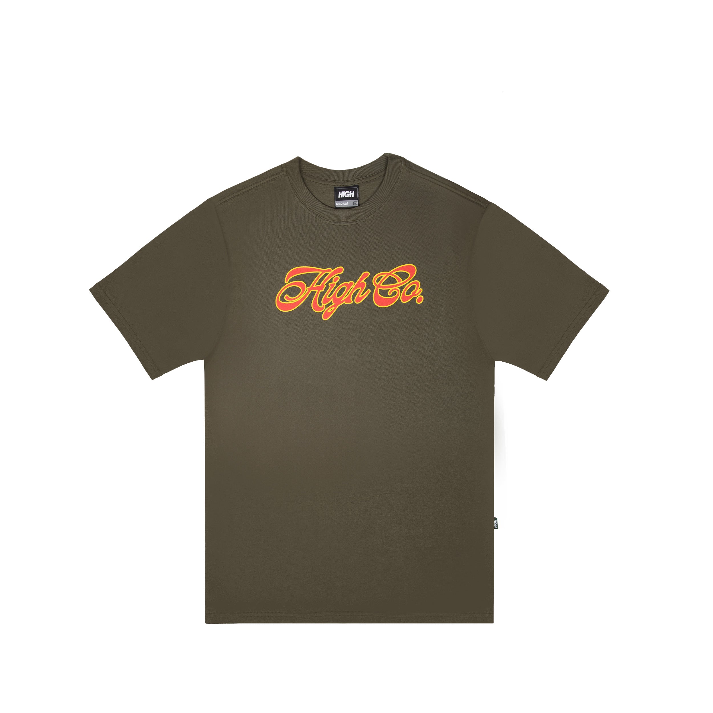 Camiseta High Script "Olive Green"