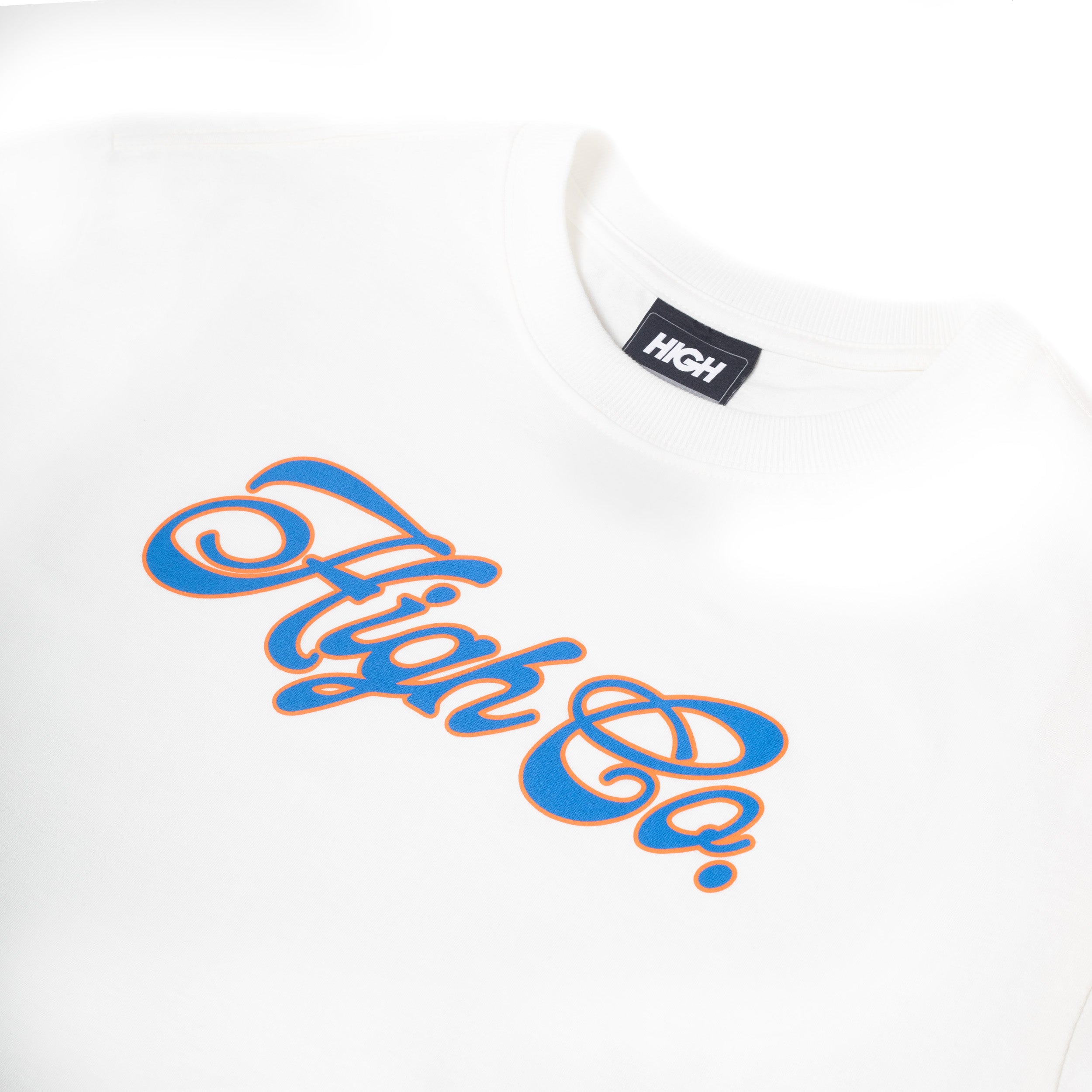 Camiseta High Script "White"