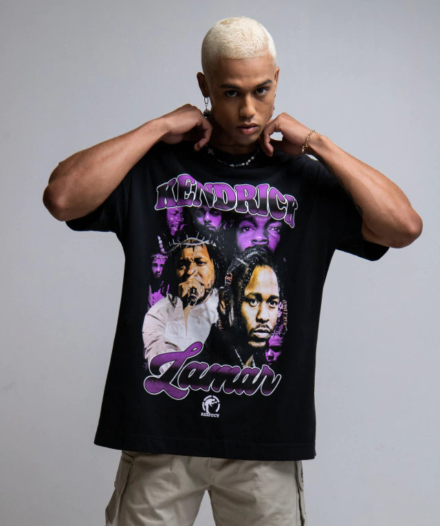 Camiseta Oversized Kendrick "Black"
