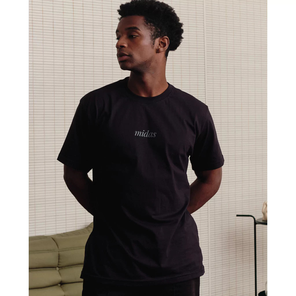 Camiseta Midas Touch Basic "Black"