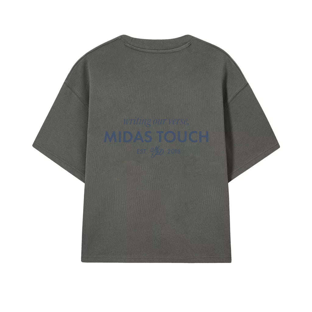 Camiseta Midas Touch Boxy "Stone"