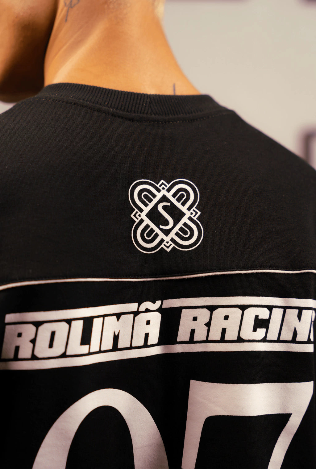 Camiseta Sopro "Rolimã Racing" Black