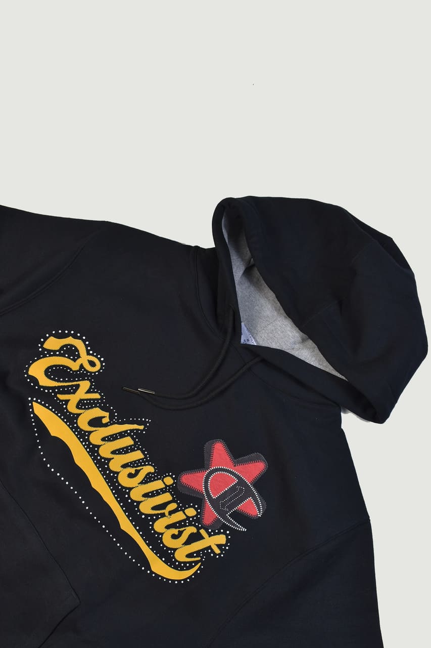 Moletom Exclusivist 1OF1 X Champion Exclusi Star "Black"