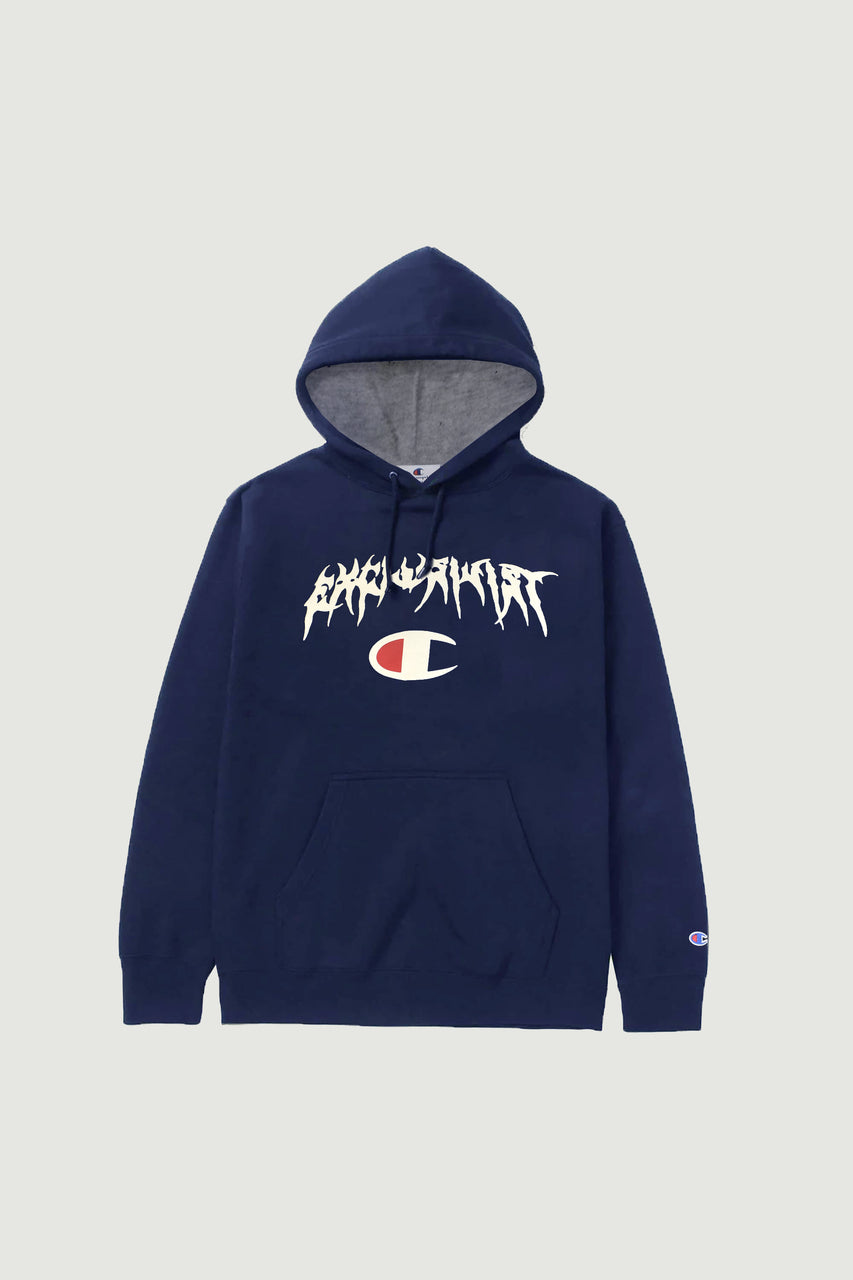 Moletom Exclusivist 1OF1 X Champion Graphic "Athletic Navy"