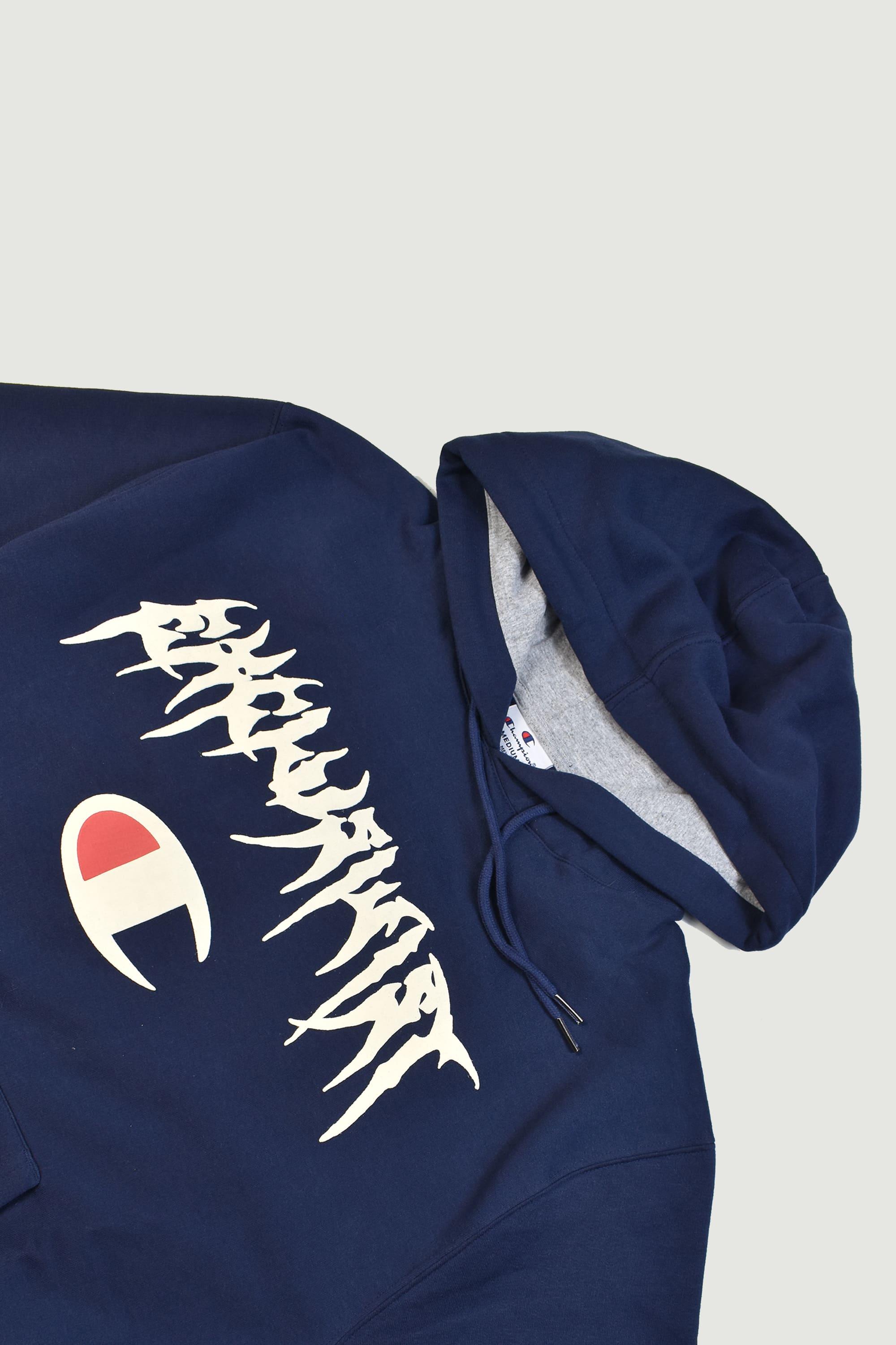 Moletom Exclusivist 1OF1 X Champion Graphic "Athletic Navy"