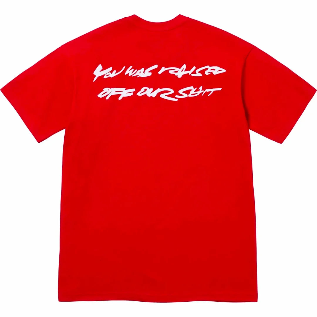 Camiseta Supreme Futura Box Logo "Red"