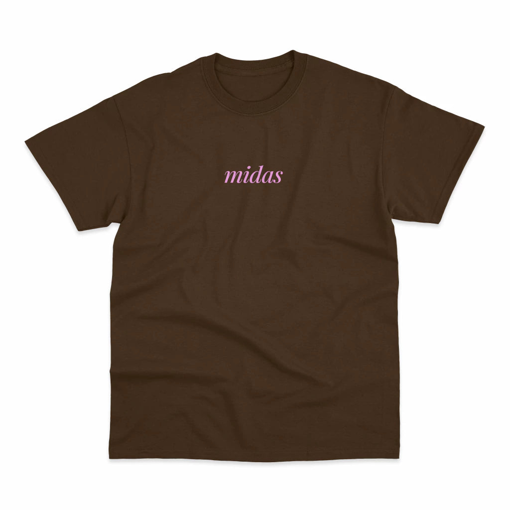 Camiseta Midas Touch Basic "Chocolate"