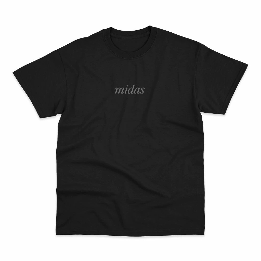 Camiseta Midas Touch Basic "Black"