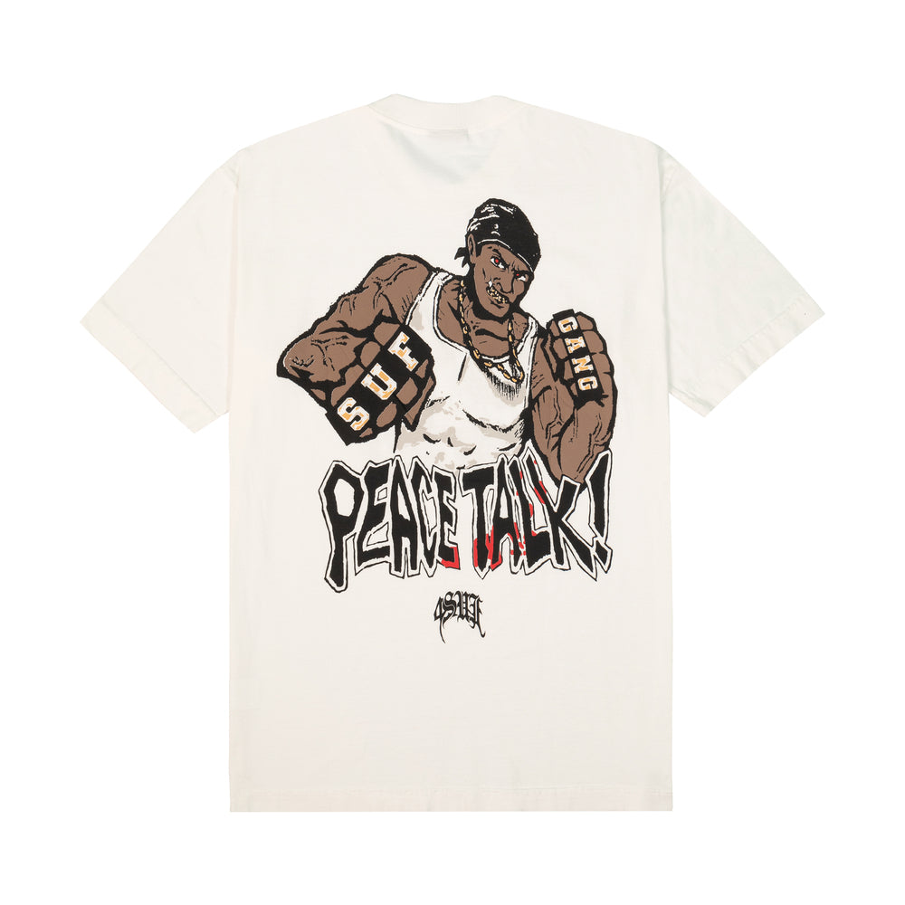 Camiseta Sufgang Peace Talk "Off White"