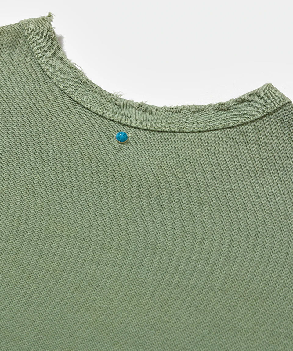 Camiseta Piet I Obey Fitted "Light olive"
