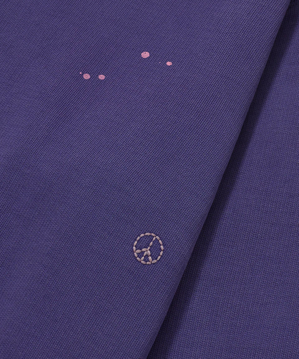 Moletom Piet Gems Faded Hoodie 600GSM "Purple"