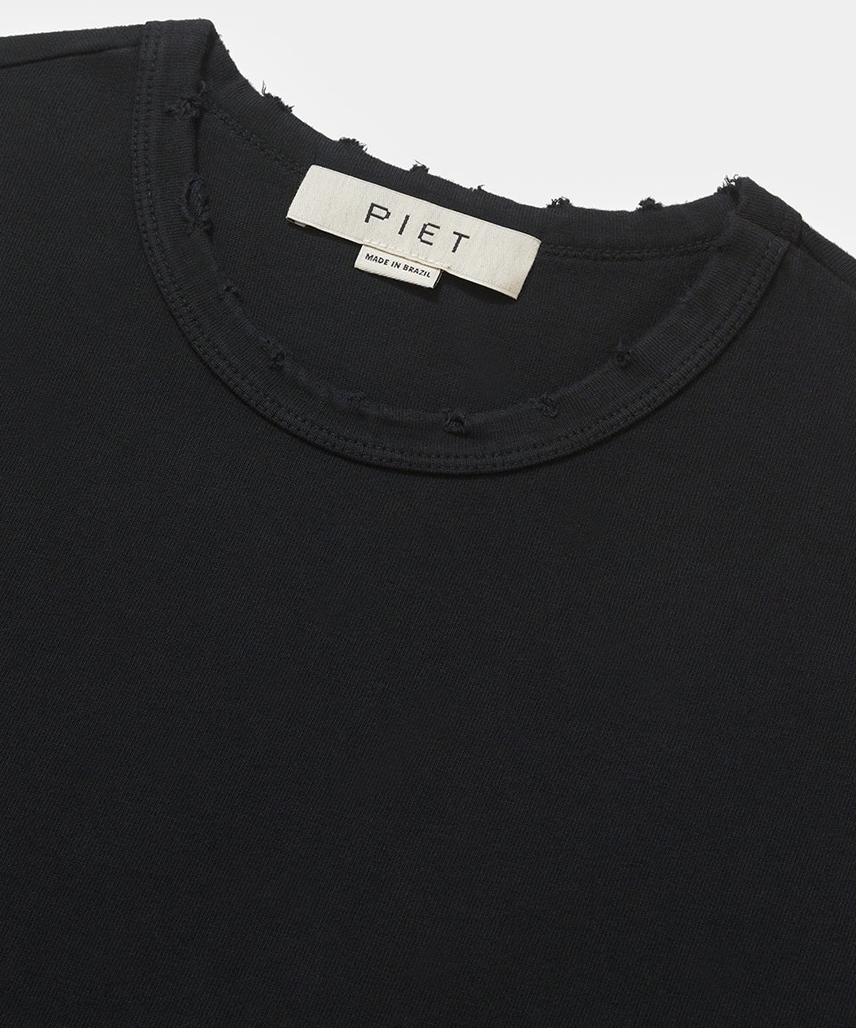 Camiseta Piet Gems Distressed "Black"