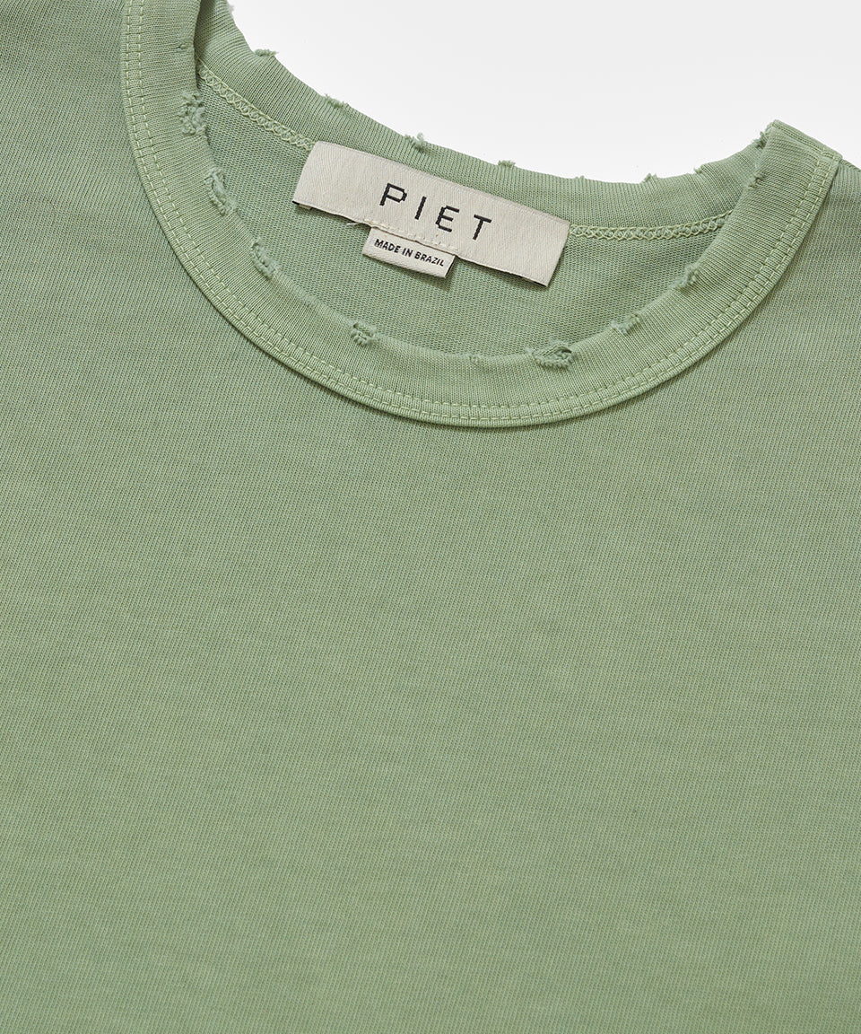 Camiseta Piet Gems Distressed "Olive"