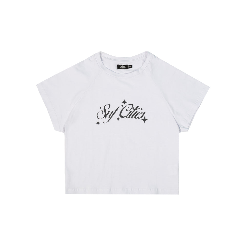 Baby Tee Suf Cuties "White"