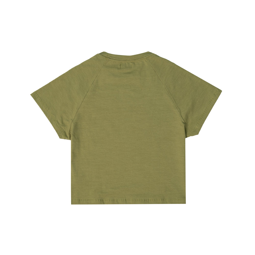 Baby Tee Suf Cuties "Military Green"