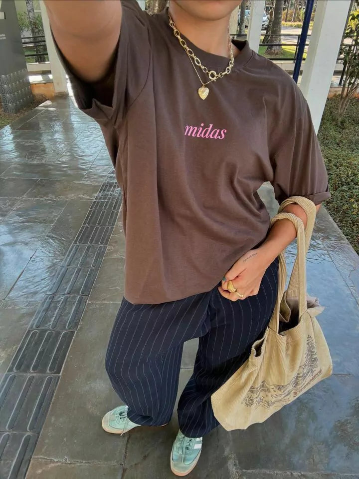 Camiseta Midas Touch Basic "Chocolate"